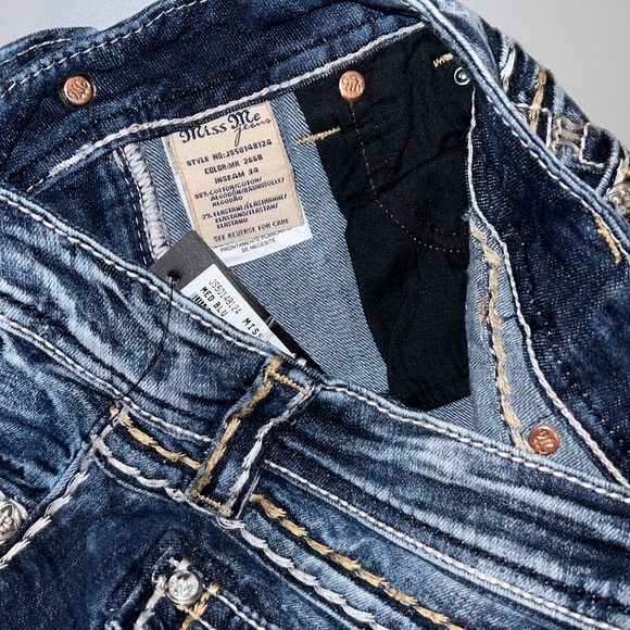 ❤️NWT MISS ME SIGNATURE BOOTCUT JEANS 27 - Picture 6 of 15